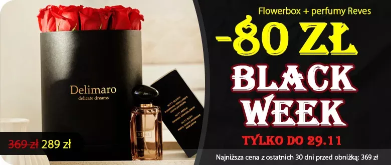 Black Friday 2024 - 80 zł produkt Reves Flowerbox