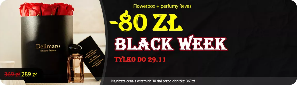 Black Friday 2024 - 80 zł produkt Reves Flowerbox