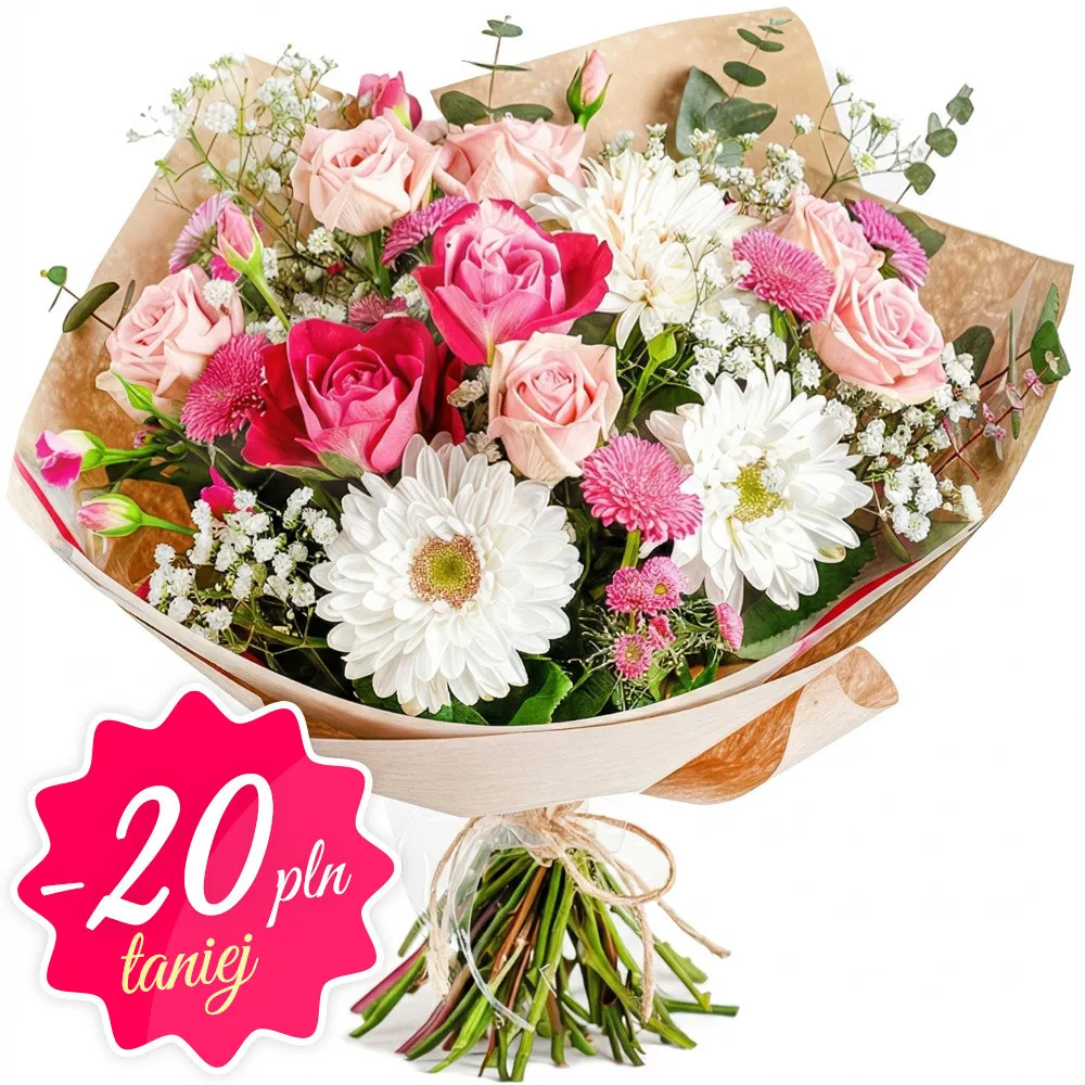 Bouquet Florist Pastel - Poczta Kwiatowa® Flower Delivery
