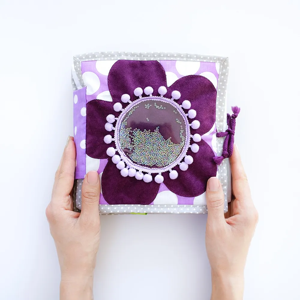 Sensory book - Tuptuś, children's book, baby gift
