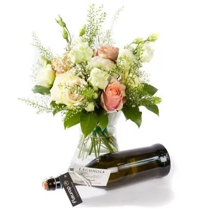 Bouquet Sparkling & prosecco, excl. vase