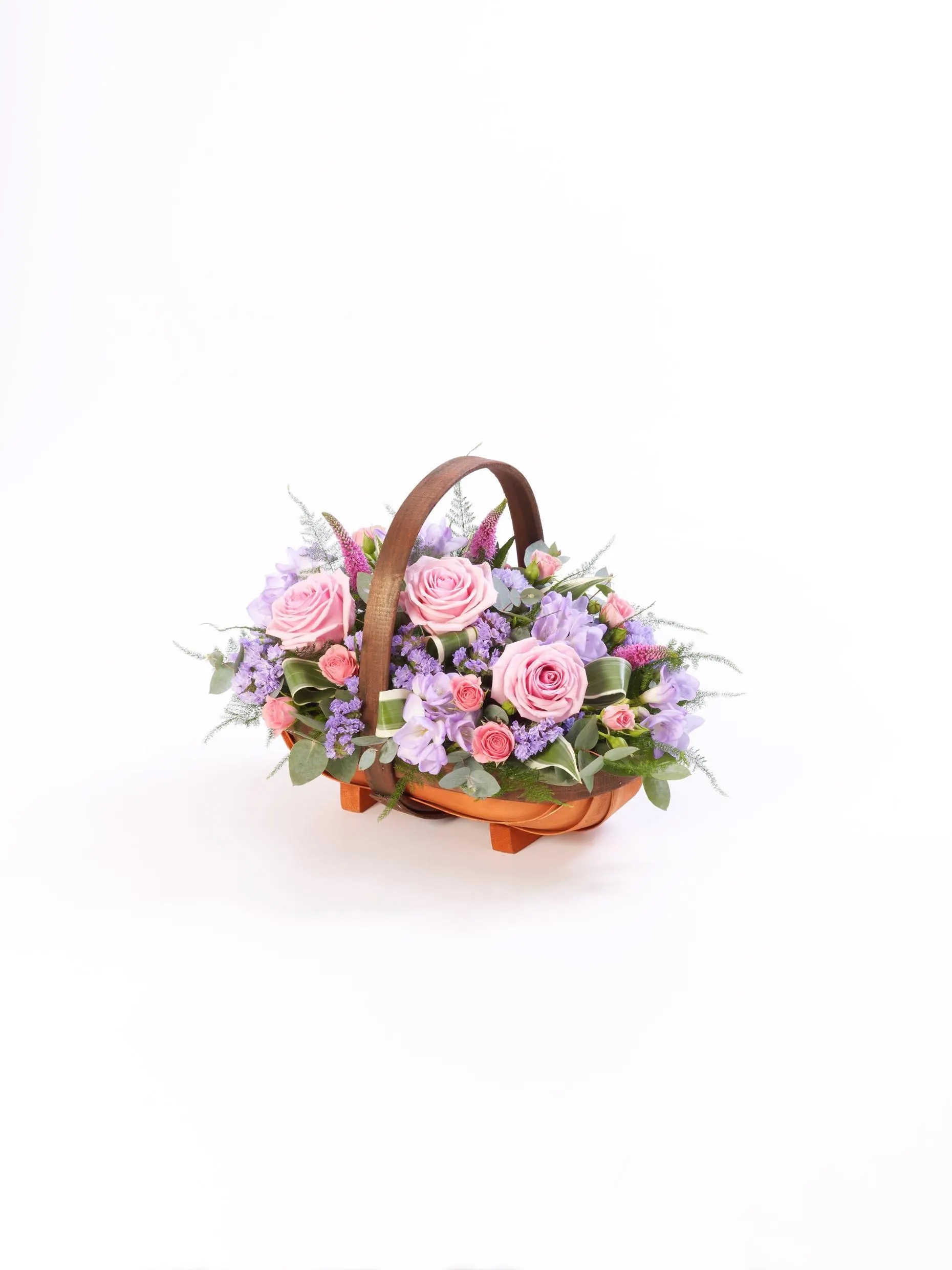 Mixed Basket - Pink and Lilac