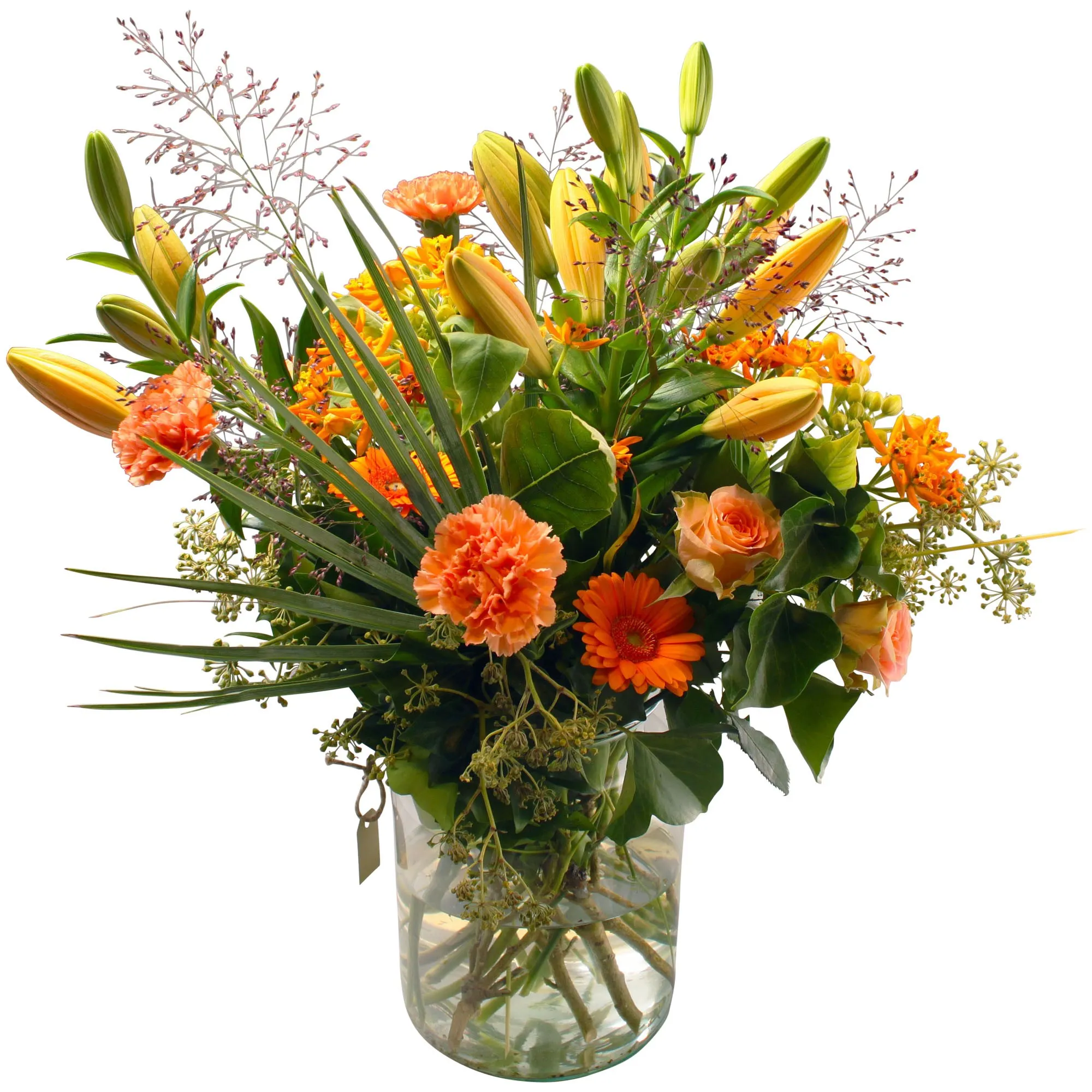 Natural bouquet incl. vase