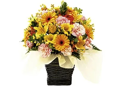 Seasonal Arrangement (yellow & orange)