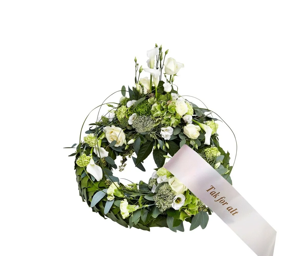 Wreath With Ribbon - Iceland