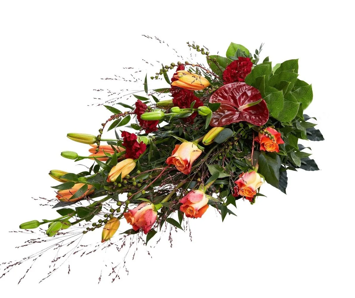 Złota wiązanka pogrzebowa - Grenlandia