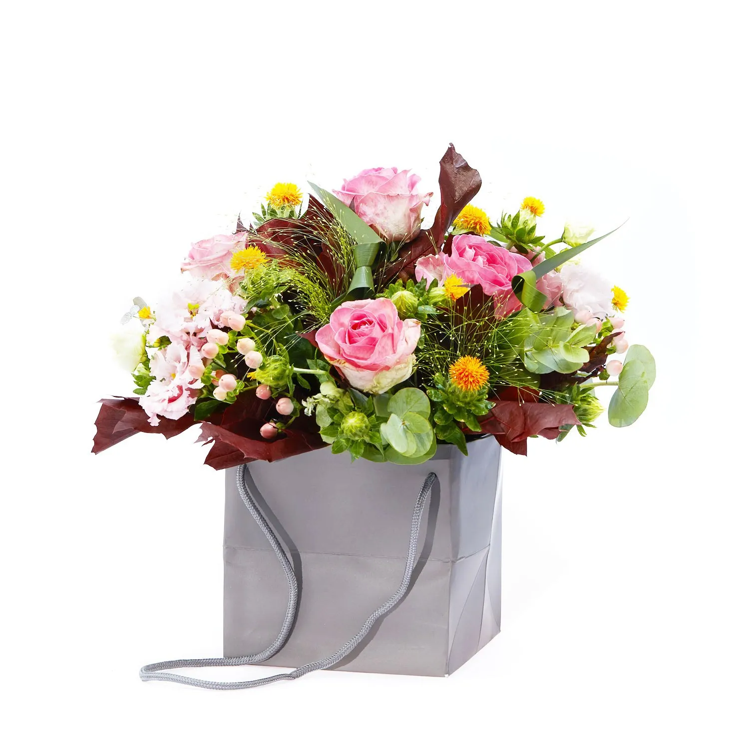 Arrangement Of Roses And Tender Eustomas - Czechia