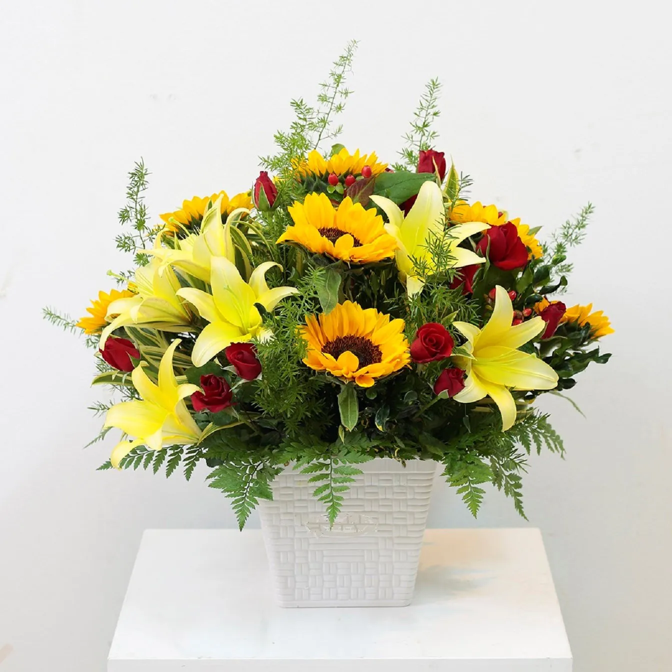 Yellow and Red Arrangement - Vietnam