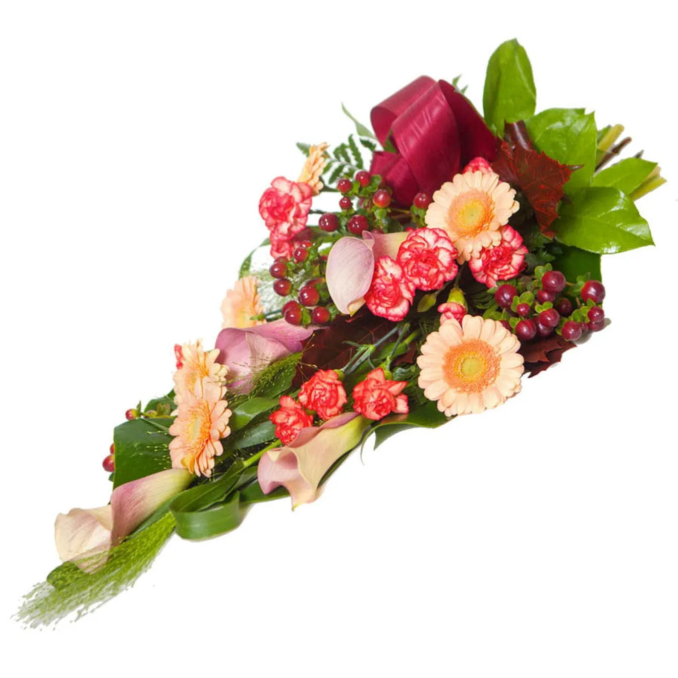 Colourful memories -funeral bouquet - Finlandia