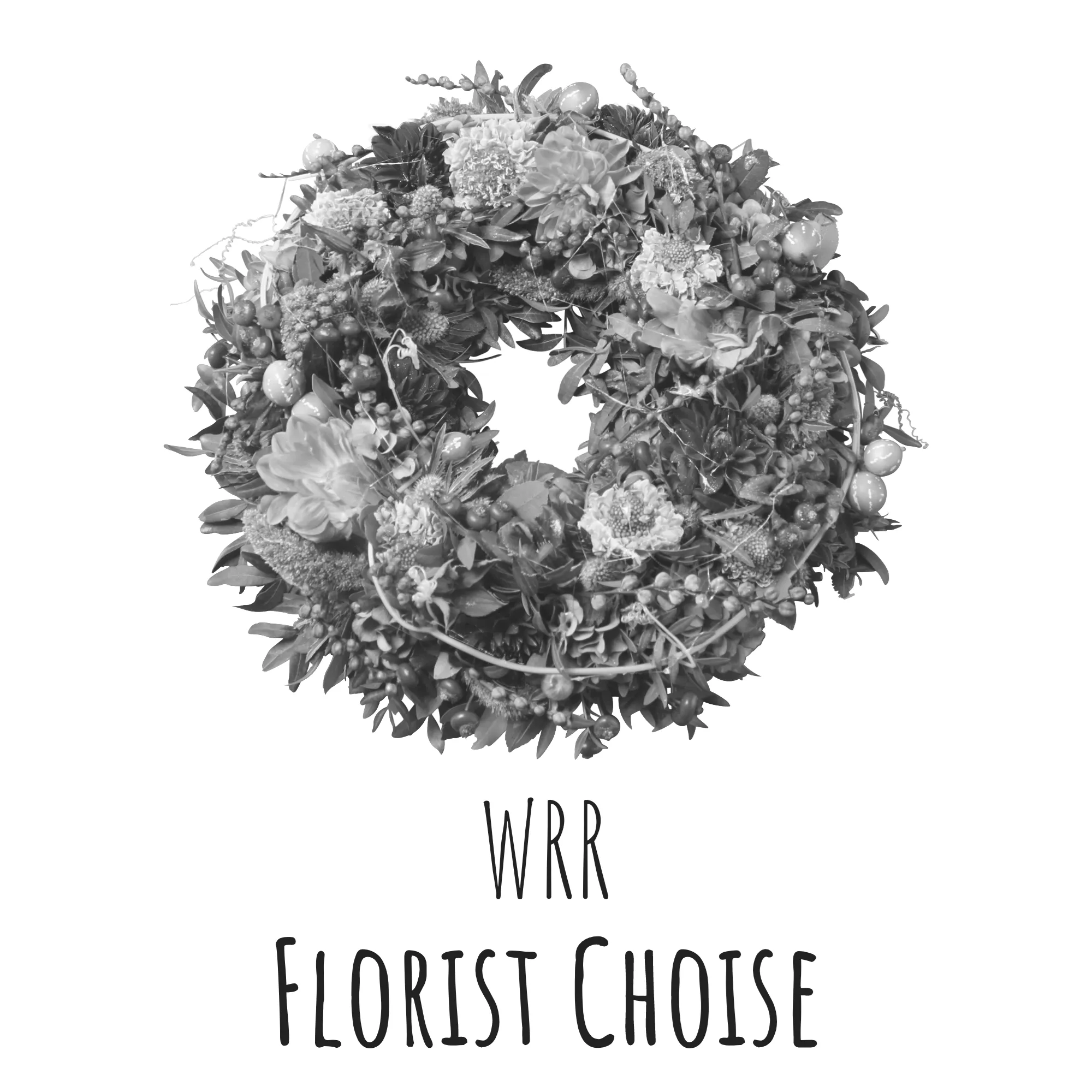 Wreath with Ribbon - Belgium