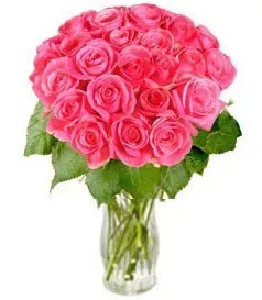 Bunch of Pink Roses "Rosy Reveries" (without vase) - Kazachstan