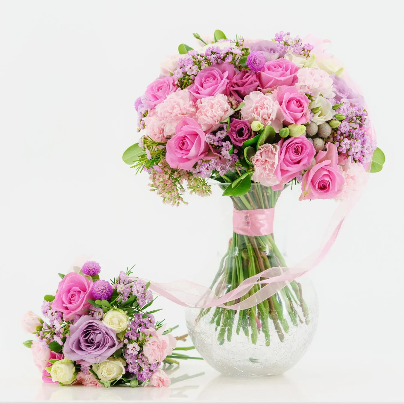 Pink Mom and Baby Bouquet - Estonia