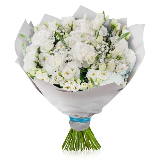 white flowers, poczta kwiatowa, white rabbit