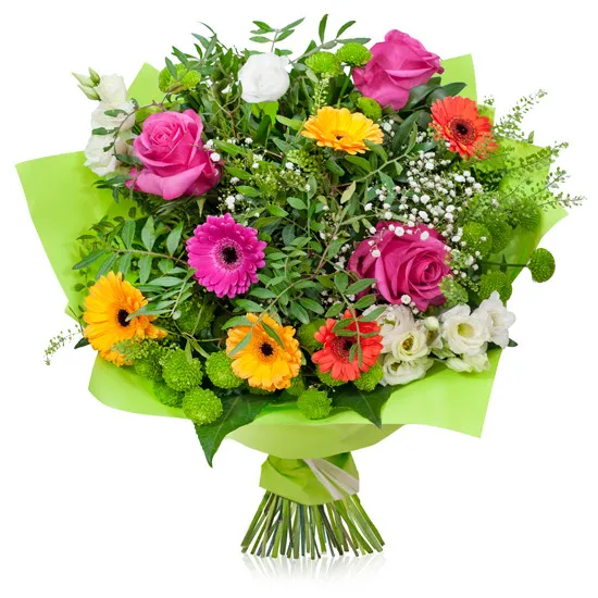 Parrot Lora – Poczta Kwiatowa® collection of flower bouquets Alice in Wonderland