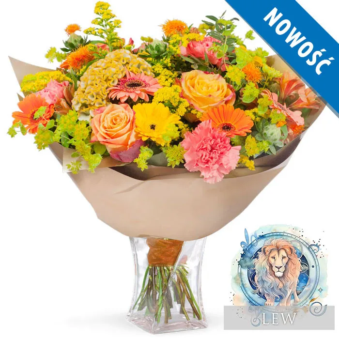 Bouquet of Leo - Poczta Kwiatowa® collection of zodiac signs