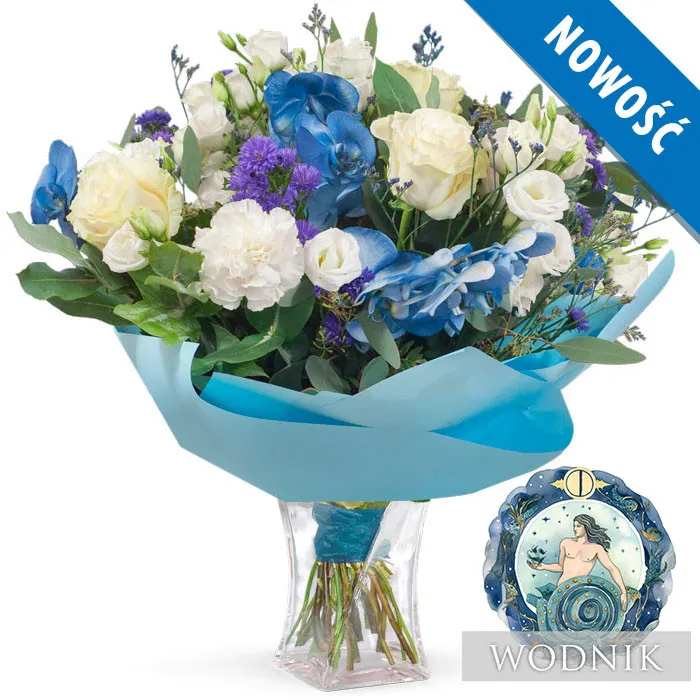 Bouquet Aquarius - Poczta Kwiatowa® horoscope collection