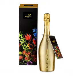 Prosecco Bottega gold - 750 ml. Tylko z kwiatami