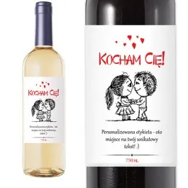 Personalised wine - Love