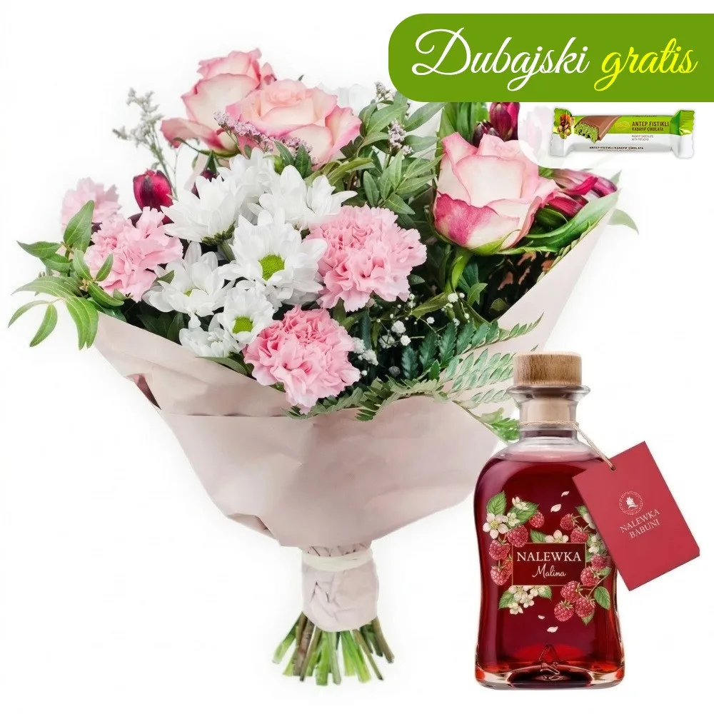 Pastel bouquet- Poczta Kwiatowa® mixed and seasonal flowers