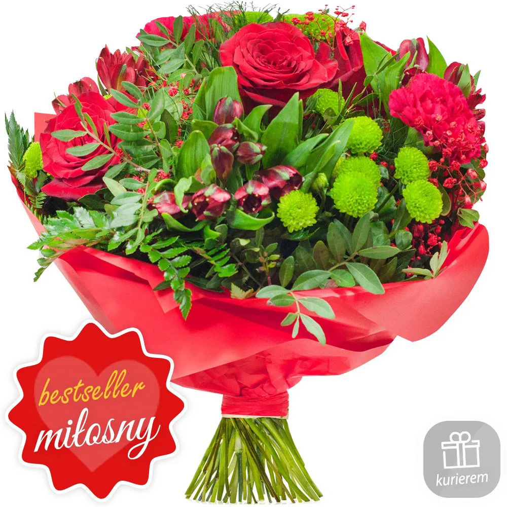Love story bouquet- Poczta Kwiatowa® flowers