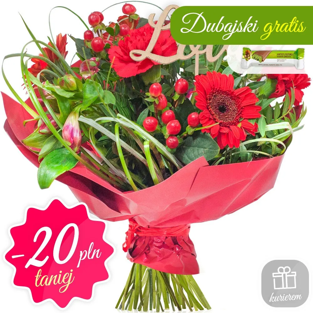 My Love Bouquet - Poczta Kwiatowa® flower delivery by courier