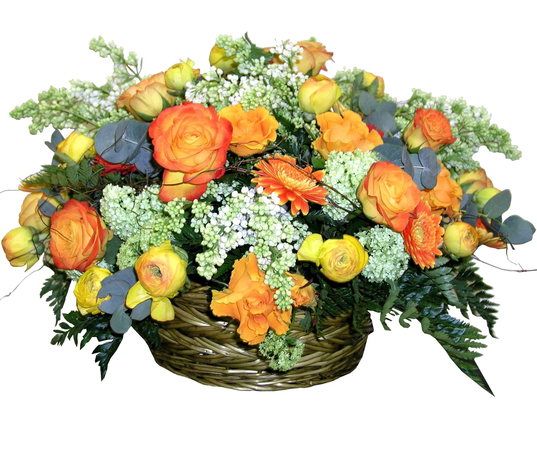 Basket Arrangement "Autumn Etude" - Russia