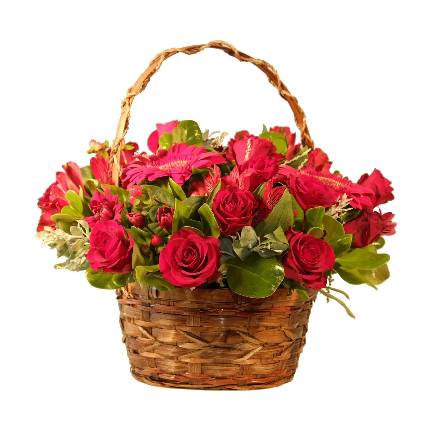 Ruby Red Basket - Lesotho