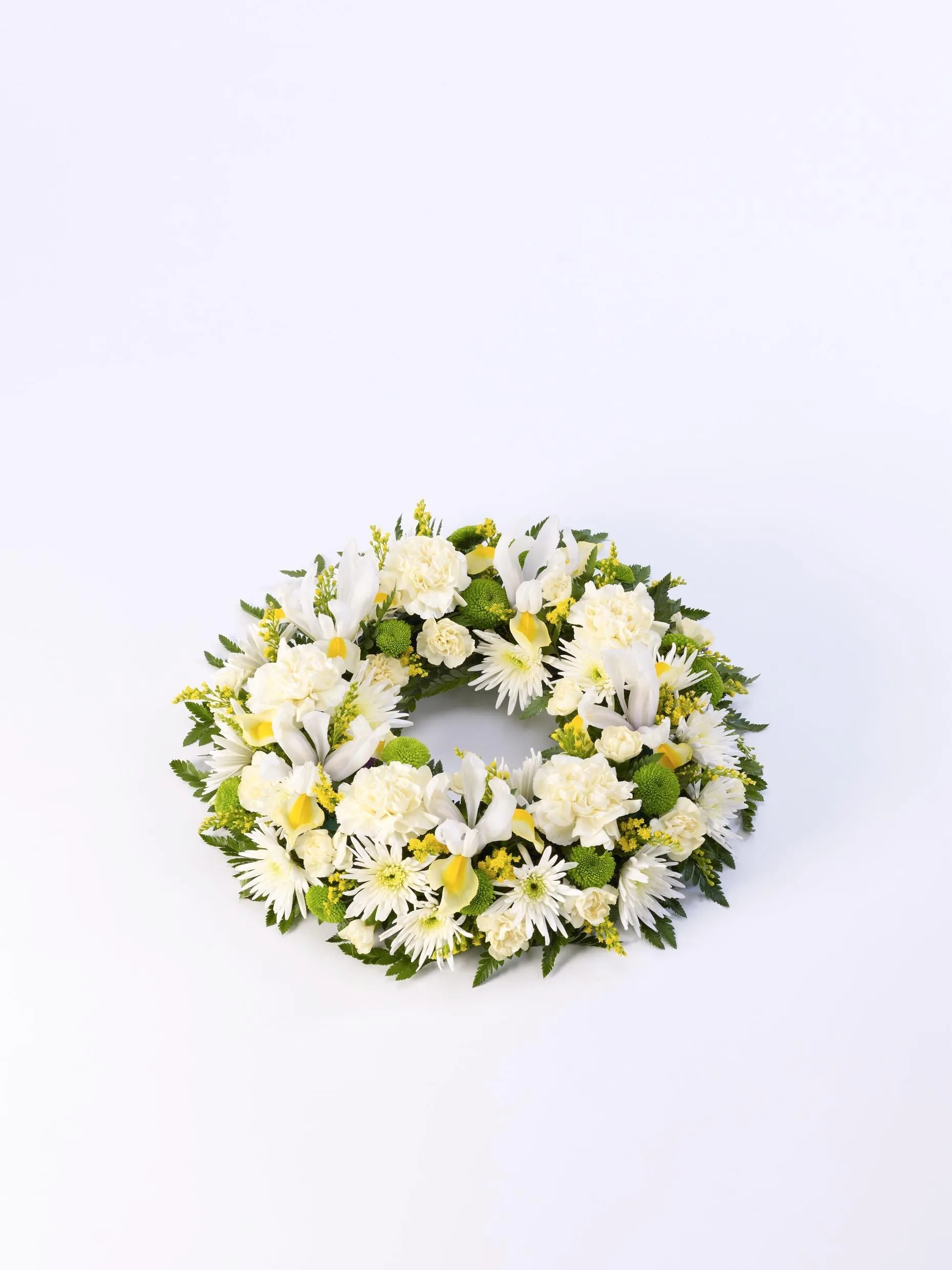 Classic Wreath - Yellow and Cream