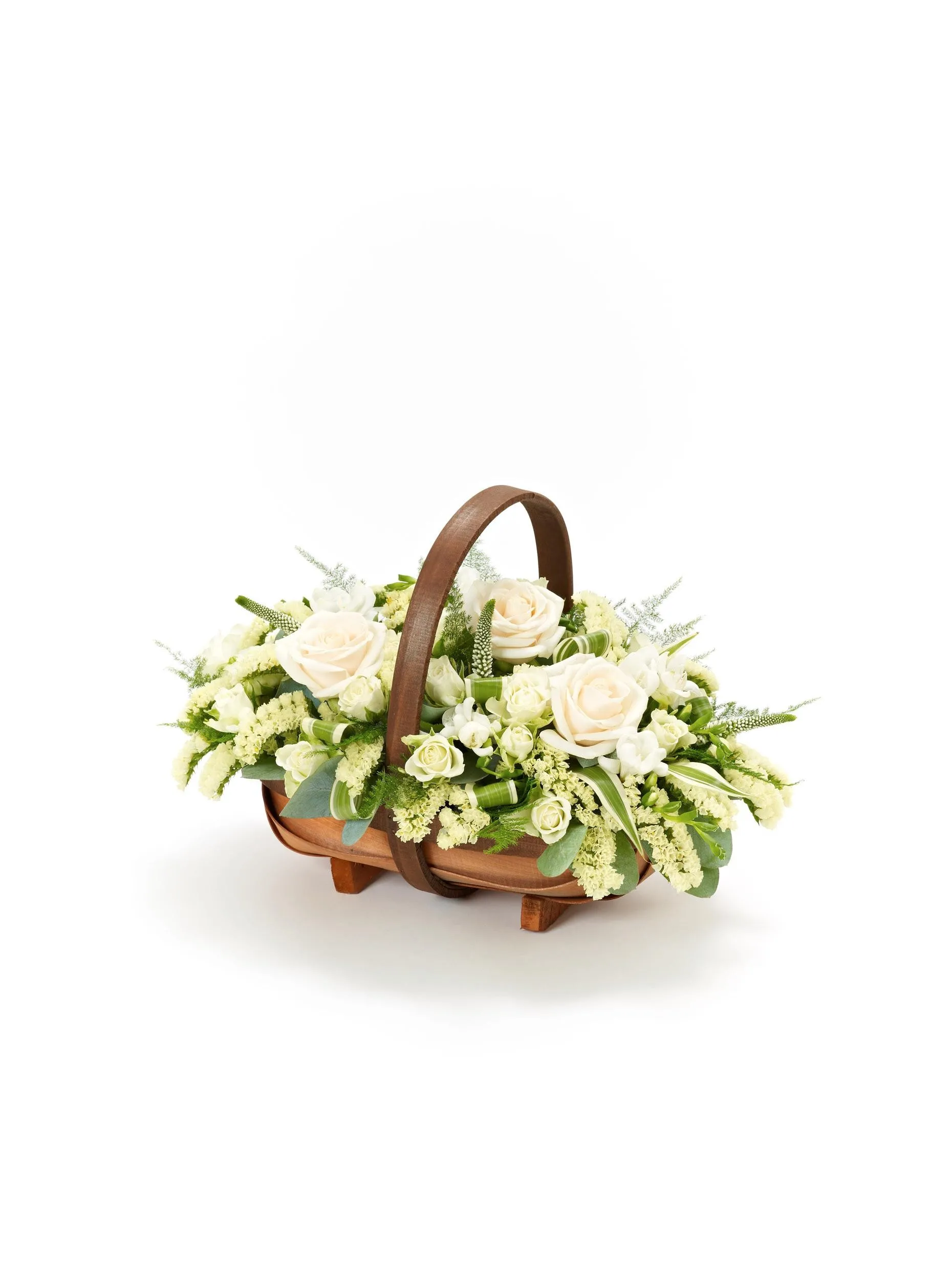 Mixed Basket - White