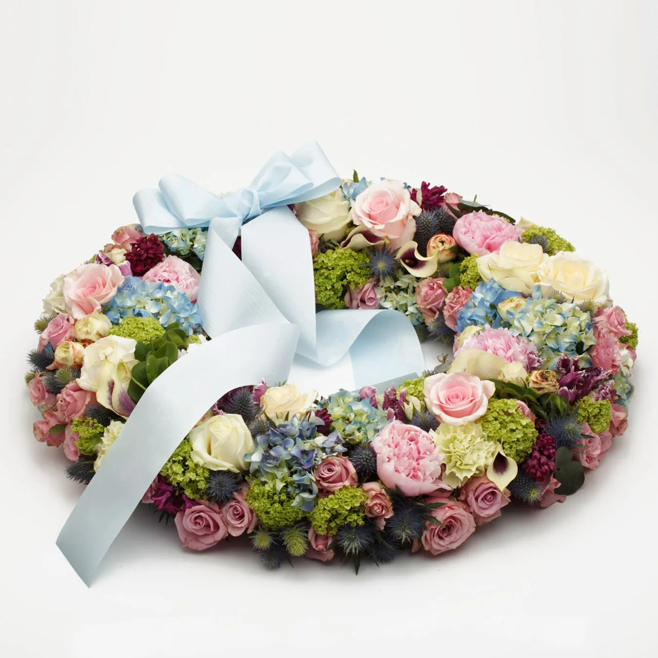 Delicate Funeral Wreath - Belarus