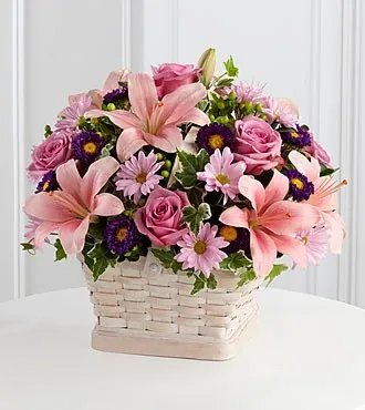 S31-4509 Loving Sympathy™ Basket - Antigua & Barbuda