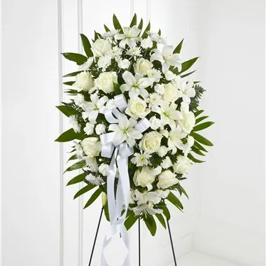 Exquisite Tribute Standing Spray - Antigua & Barbuda