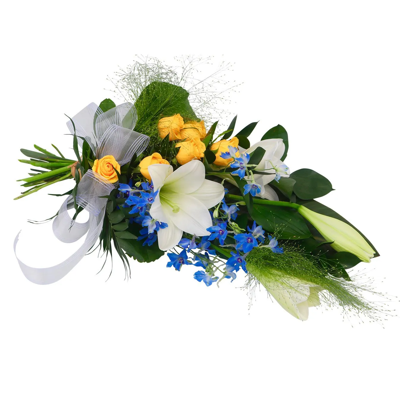 Silence has arrived -funeral bouquet - Finland