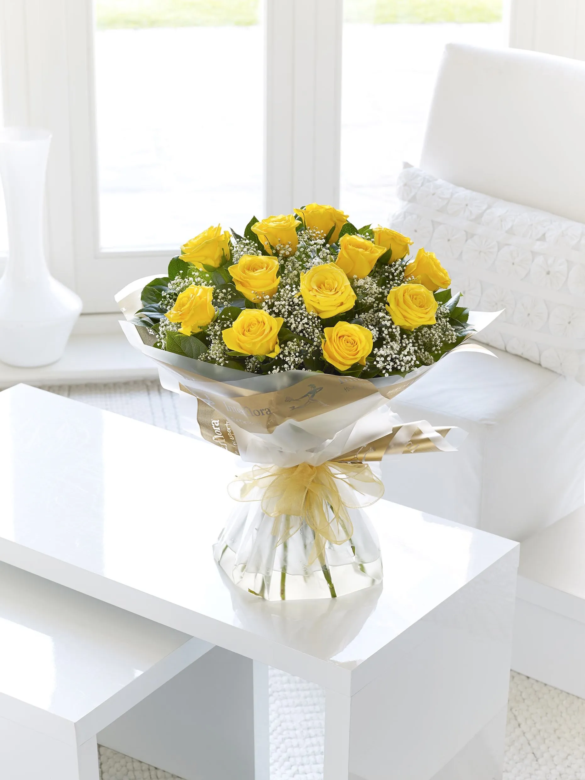 Yellow Rose Hand-tied - Chile