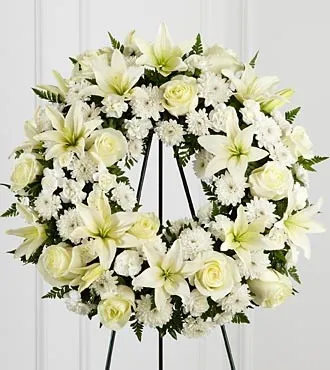 S3-4442 Treasured Tribute™ Wreath - Bahamas