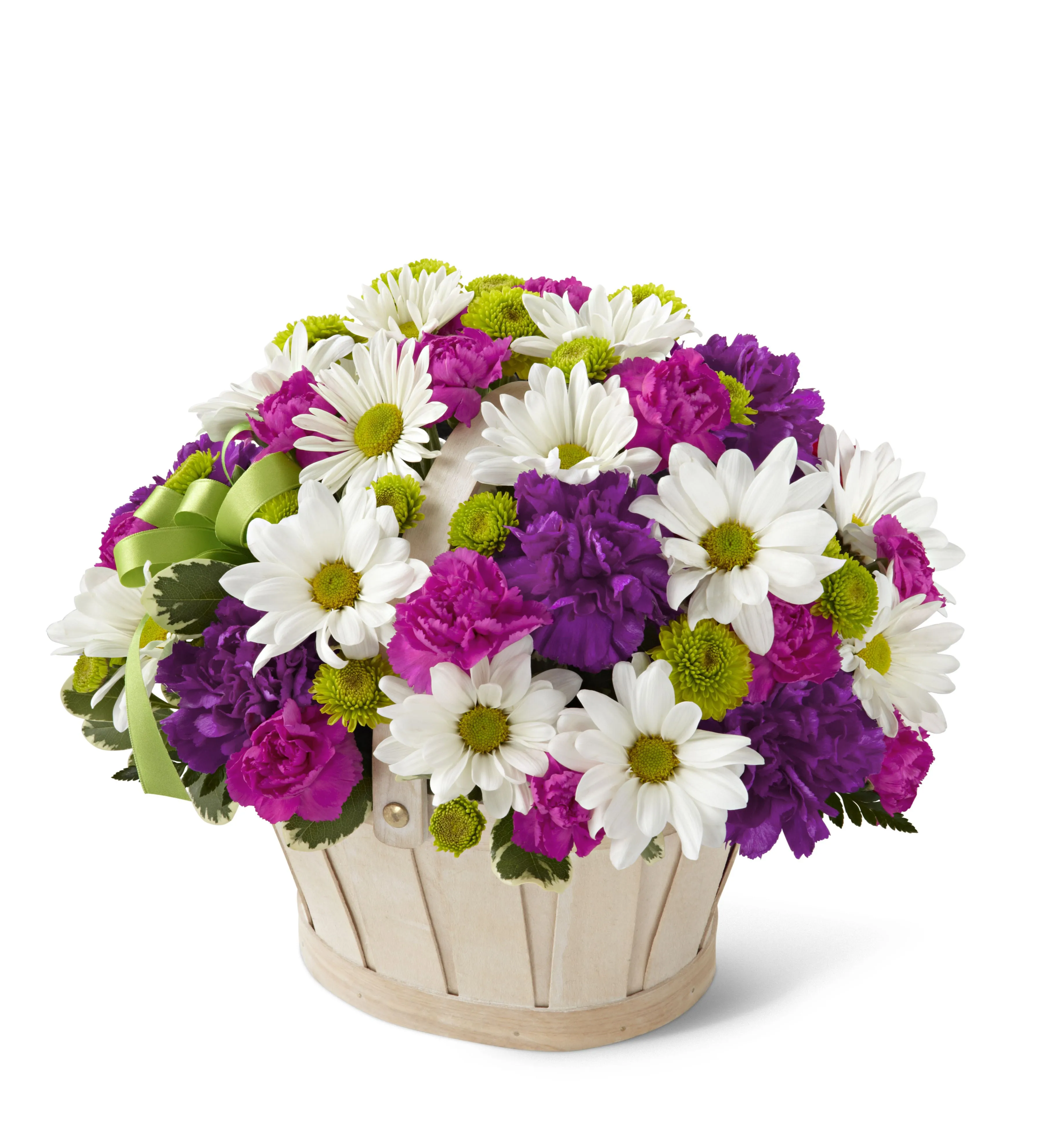 Blooming Bounty Bouquet - Basket included - Turks & Caicos Islands