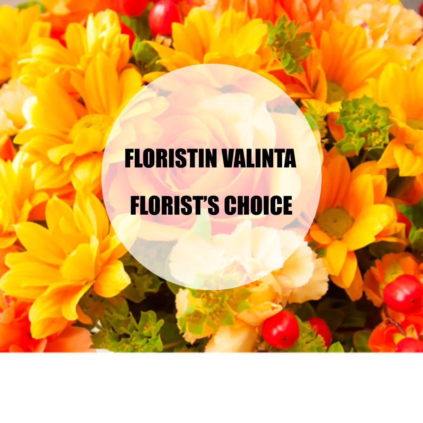 Florist's choice autumn bouquet - Finland