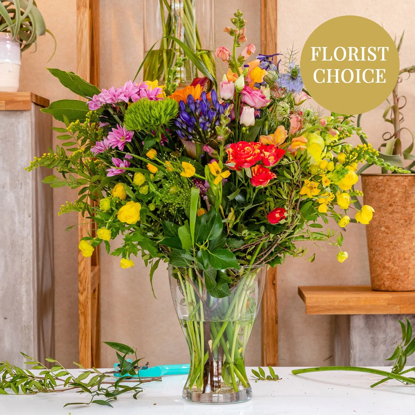 Colorful florist's fantasy bouquet - Ukraina