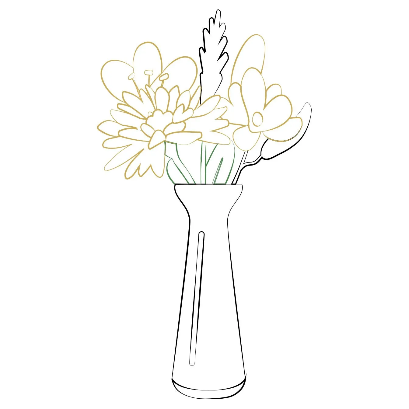 Arrangement of cut flowers - Germany