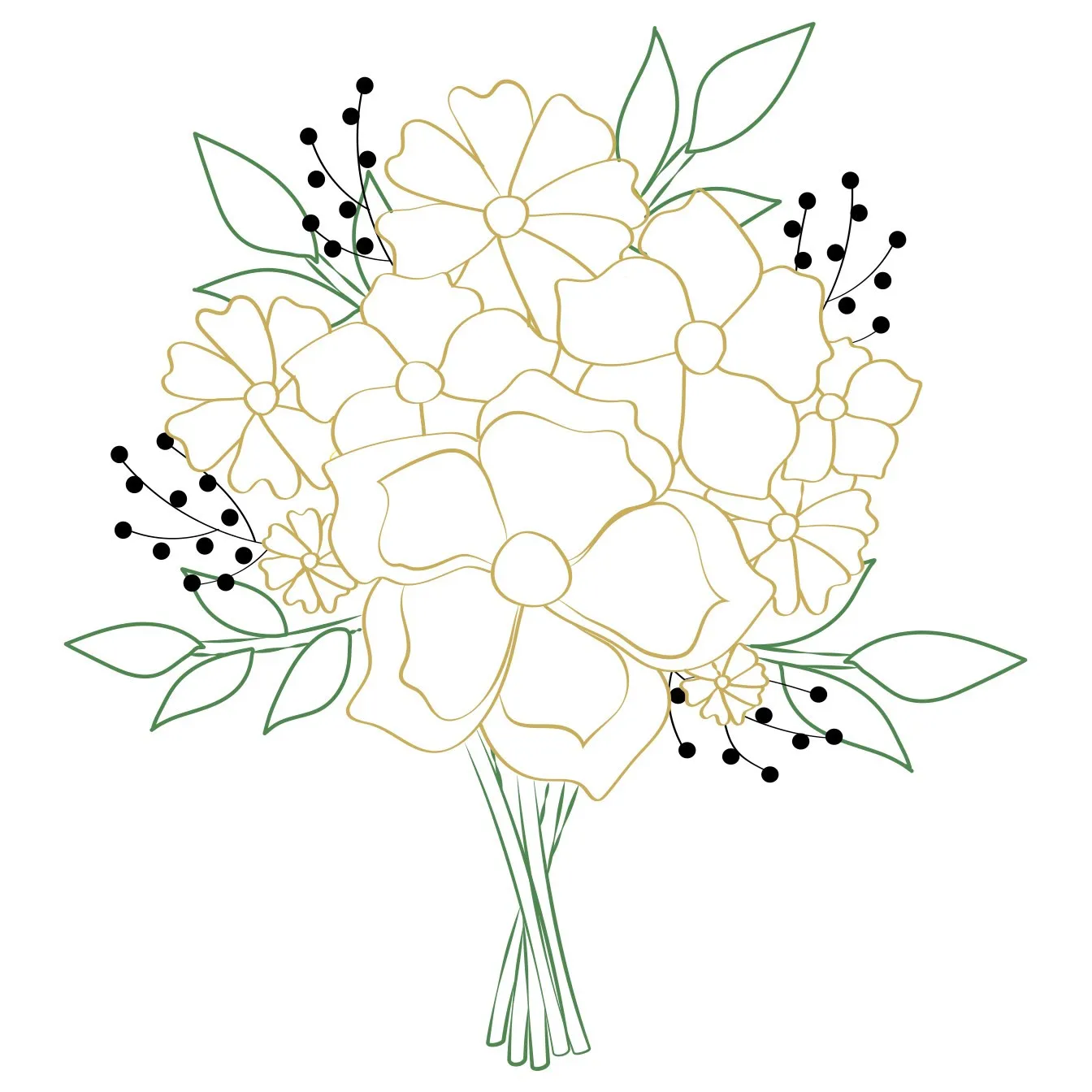 Handtied Bouquet - Germany