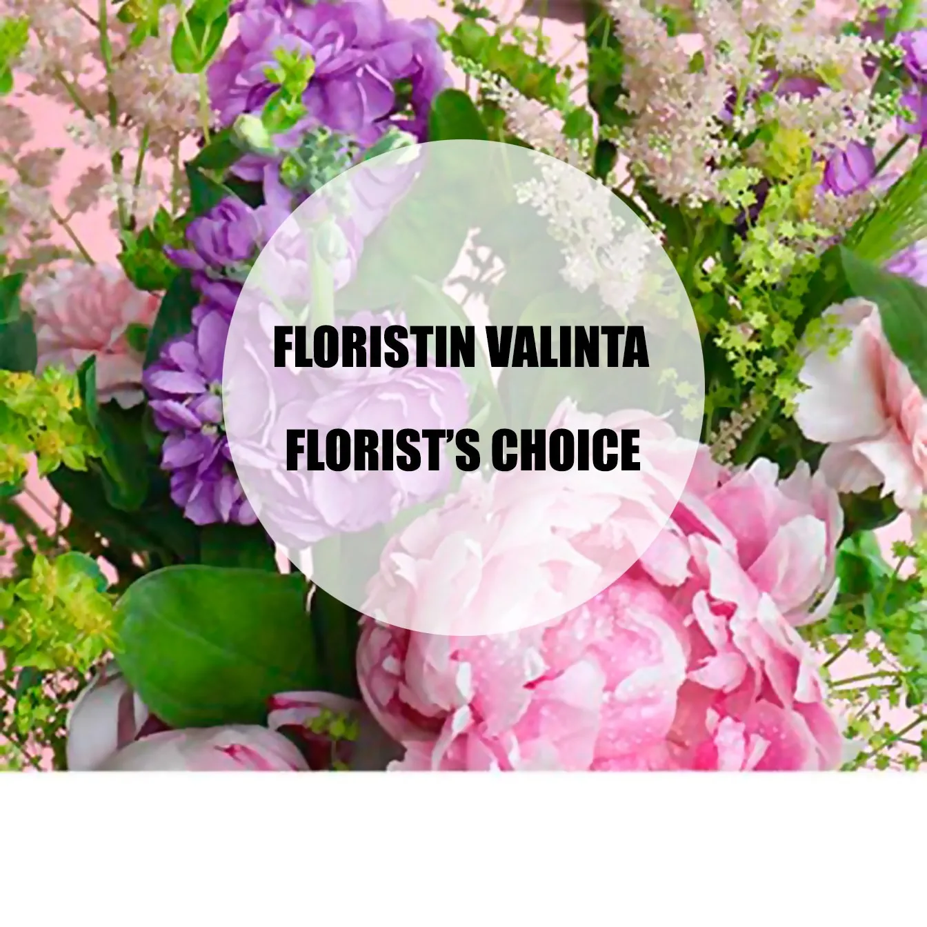 Congratulations bouquet, pink-lilac - Finlandia