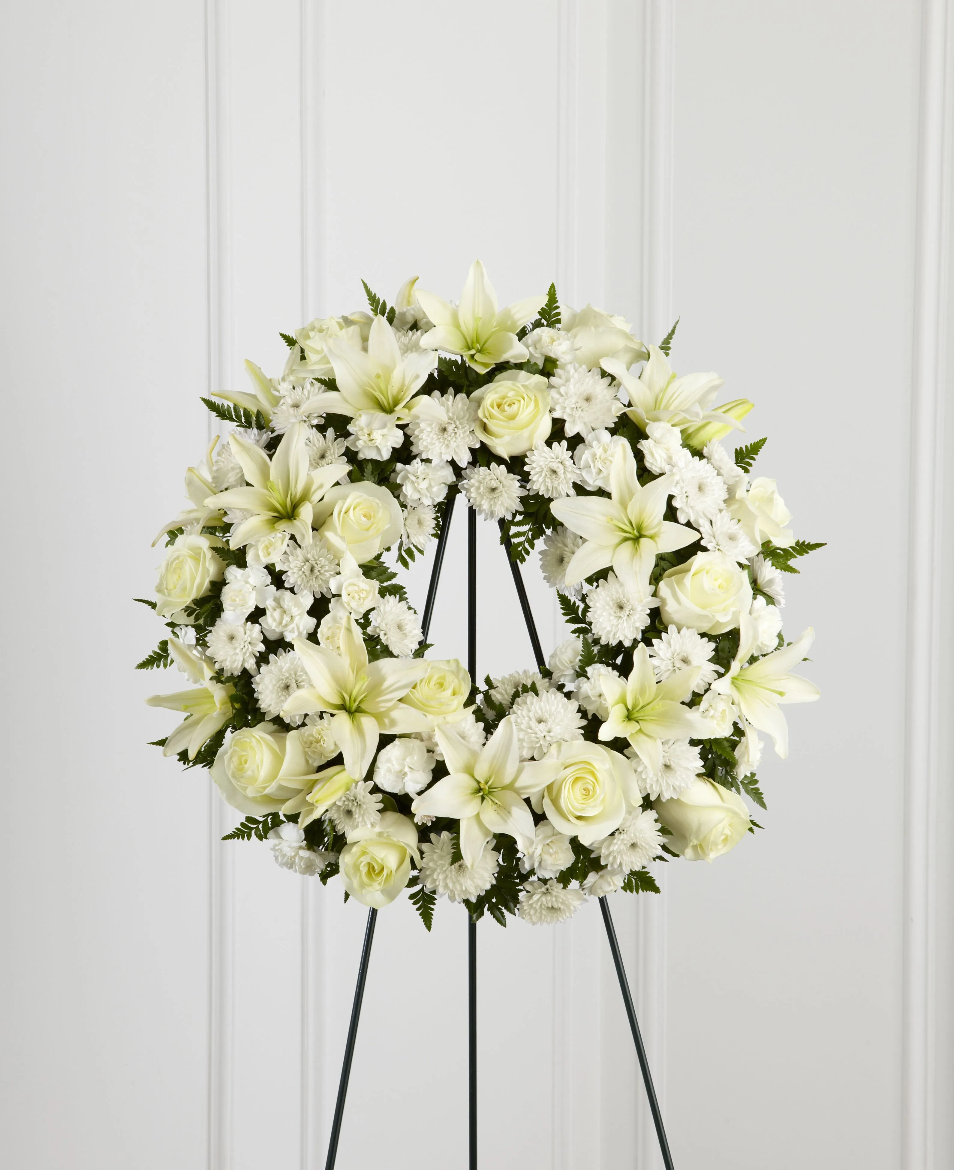 S3-4442 Treasured Tribute™ Wreath - Trinidad & Tobago