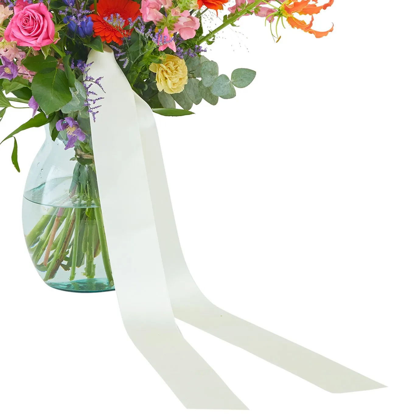 Funeral - Sympathy Bouquet with ribbon - Netherlands