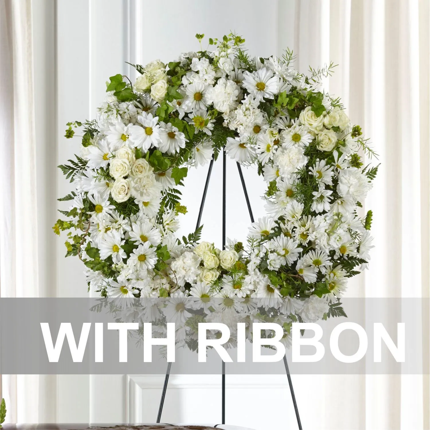 Wreath with ribbon - United States