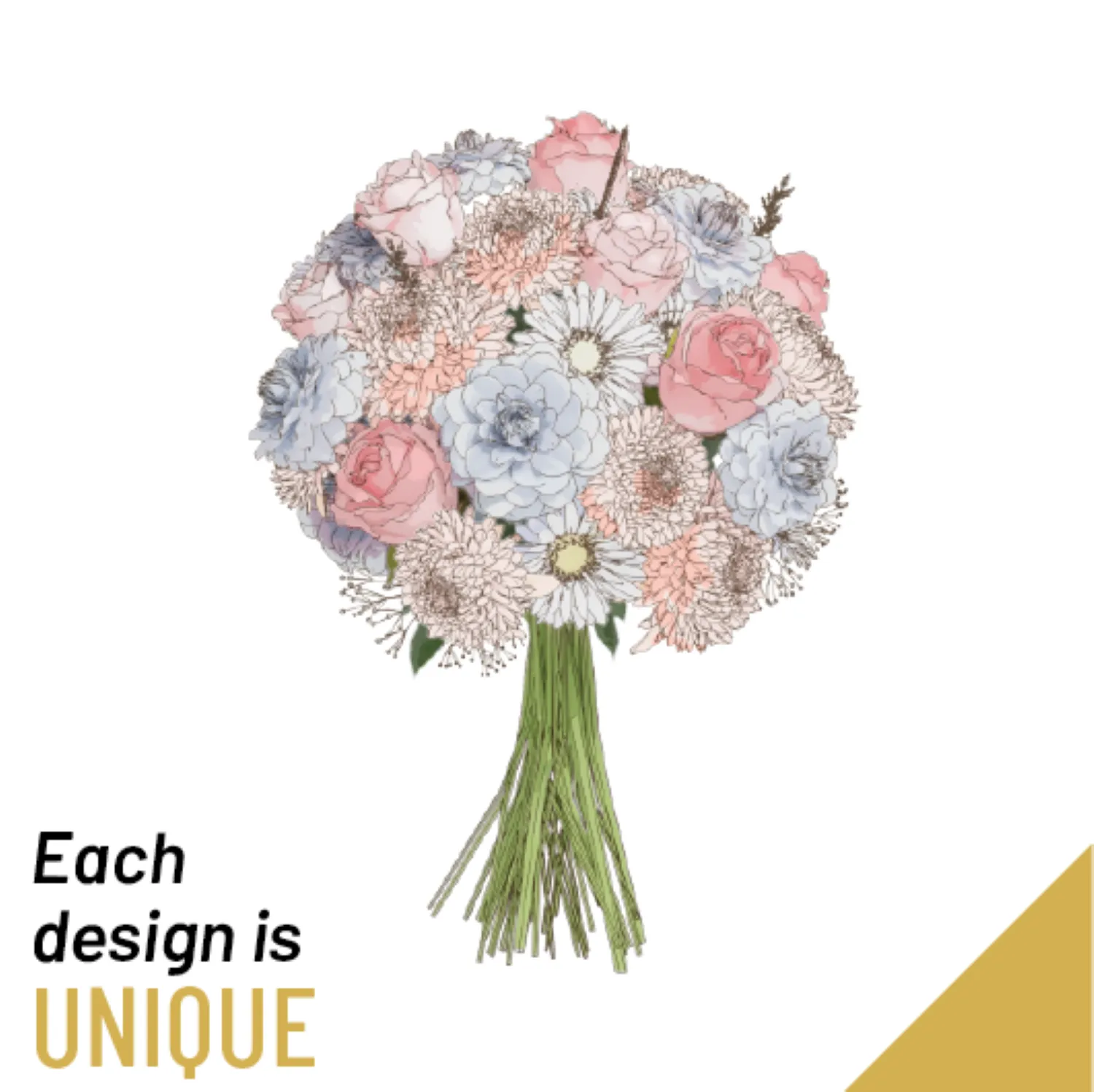 Funeral Sympathy Bouquet - Réunion