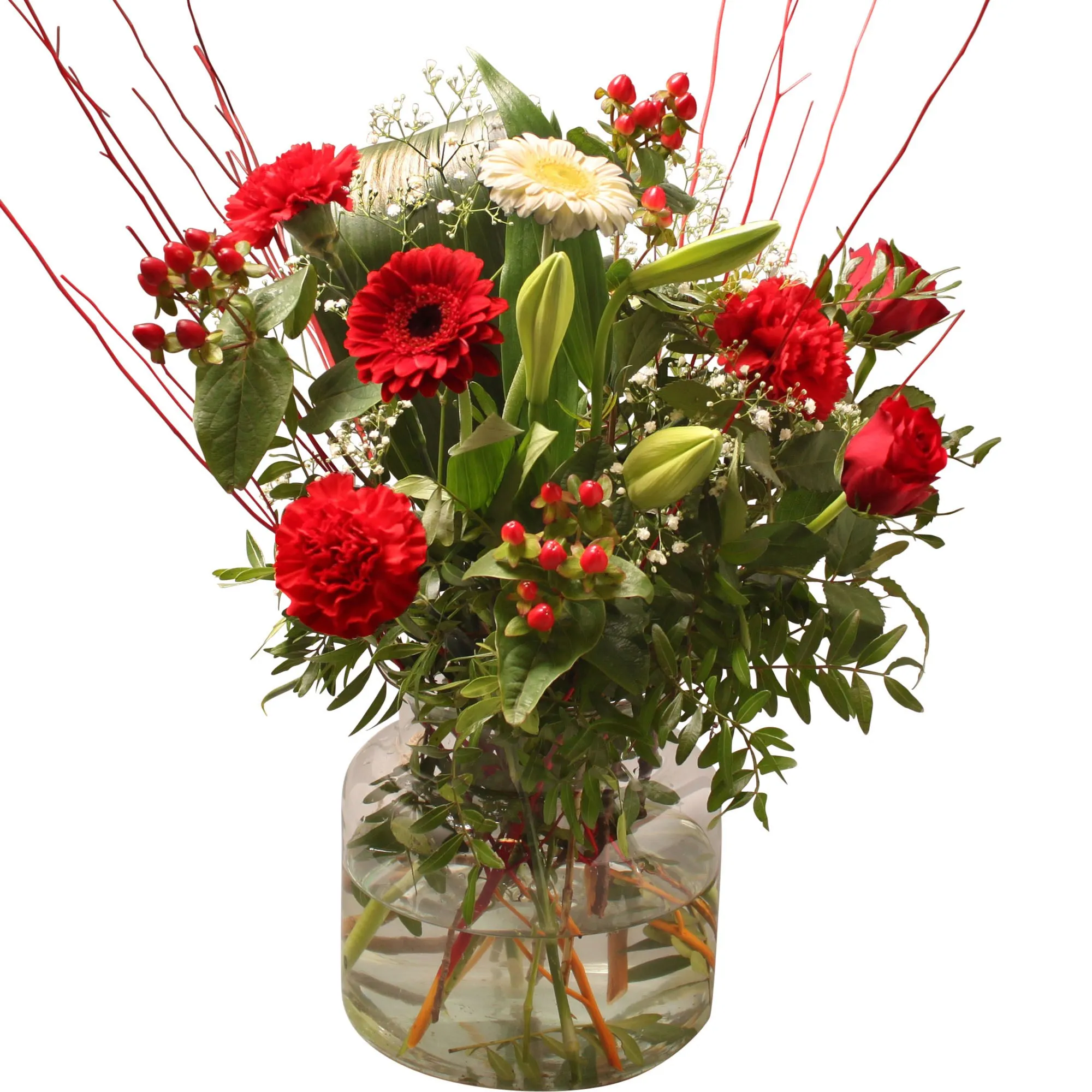 Natural Valentine's Bouquet - Belgium