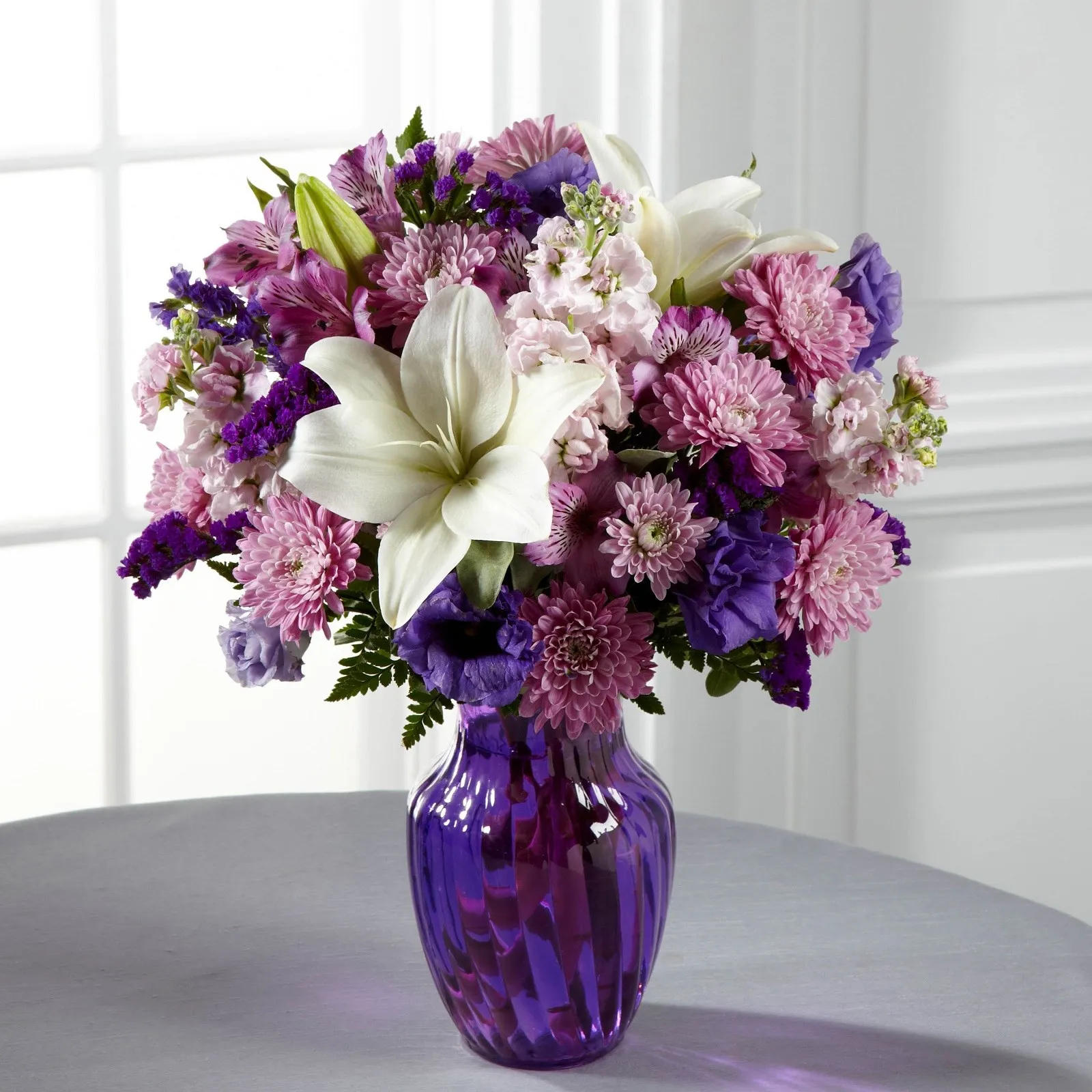 The FTD Shades of Purple Bouquet - Taiwan