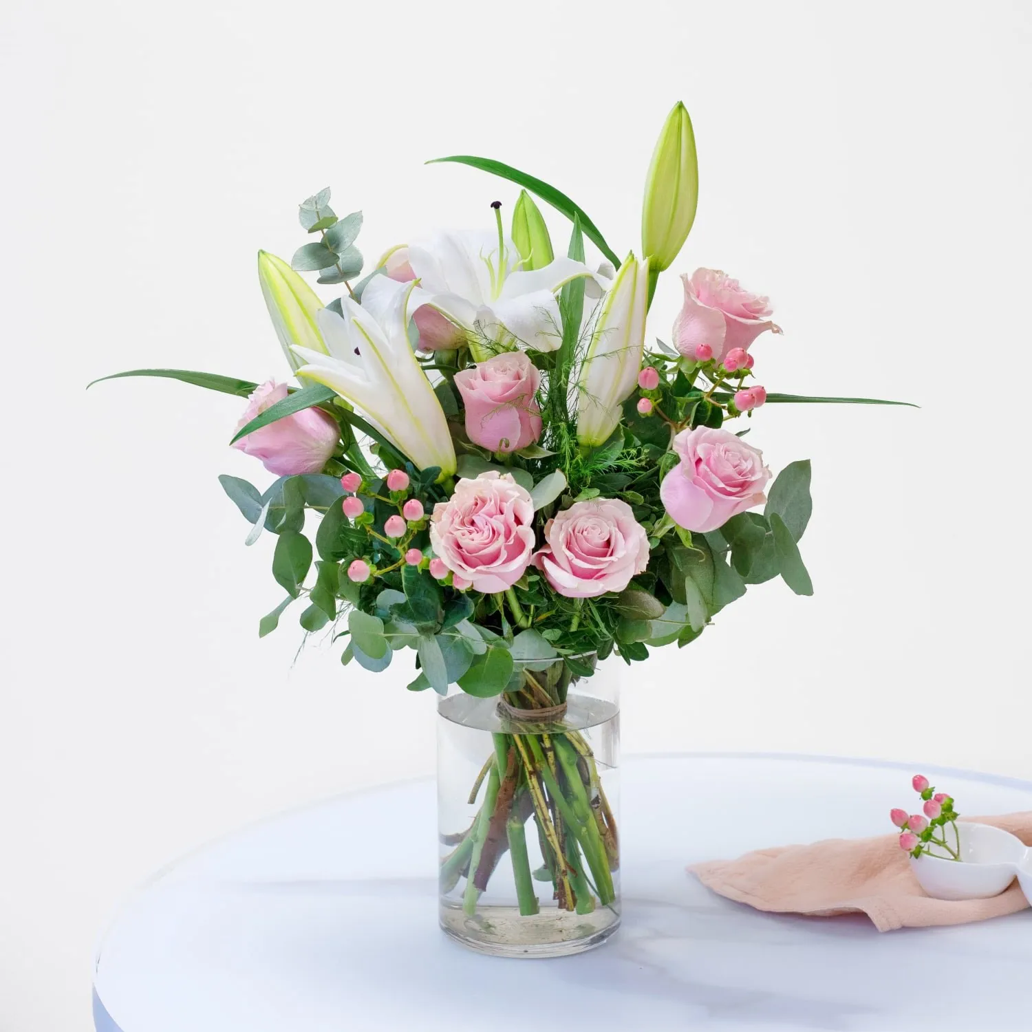 Arrangement of Roses and Lilies - Portugal