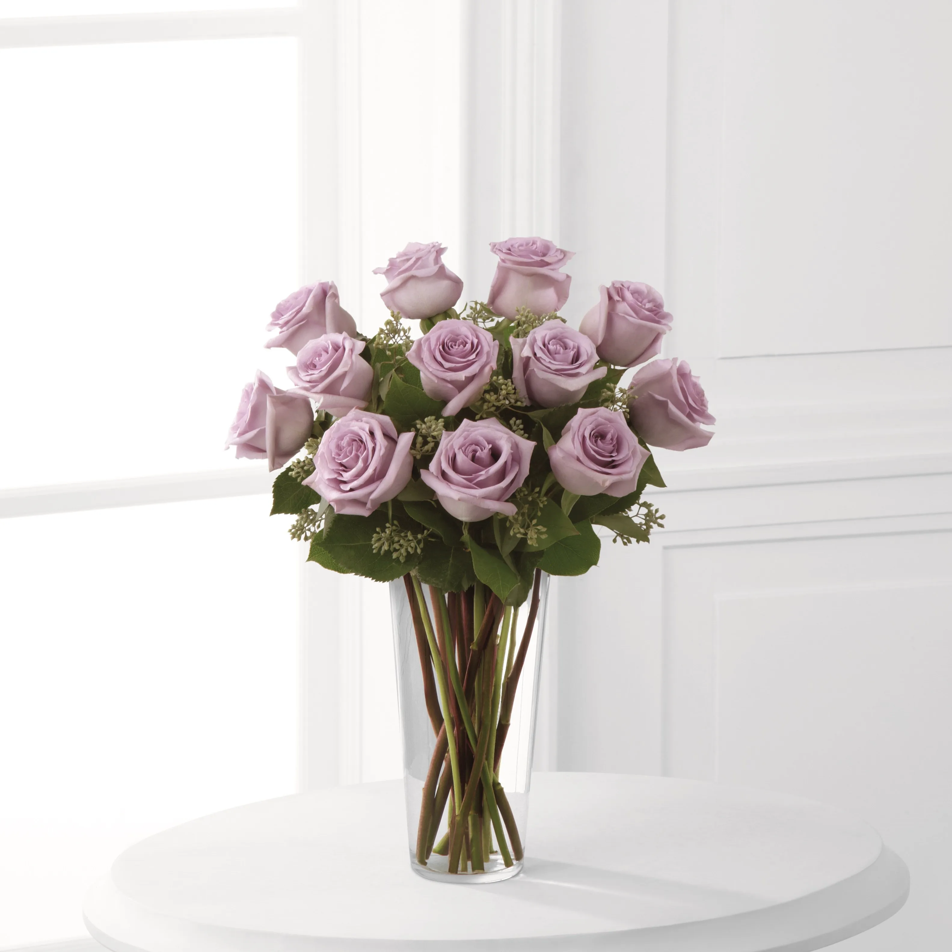 The Lavender Rose Bouquet by FTD VASE INCLUDED - El Salvador