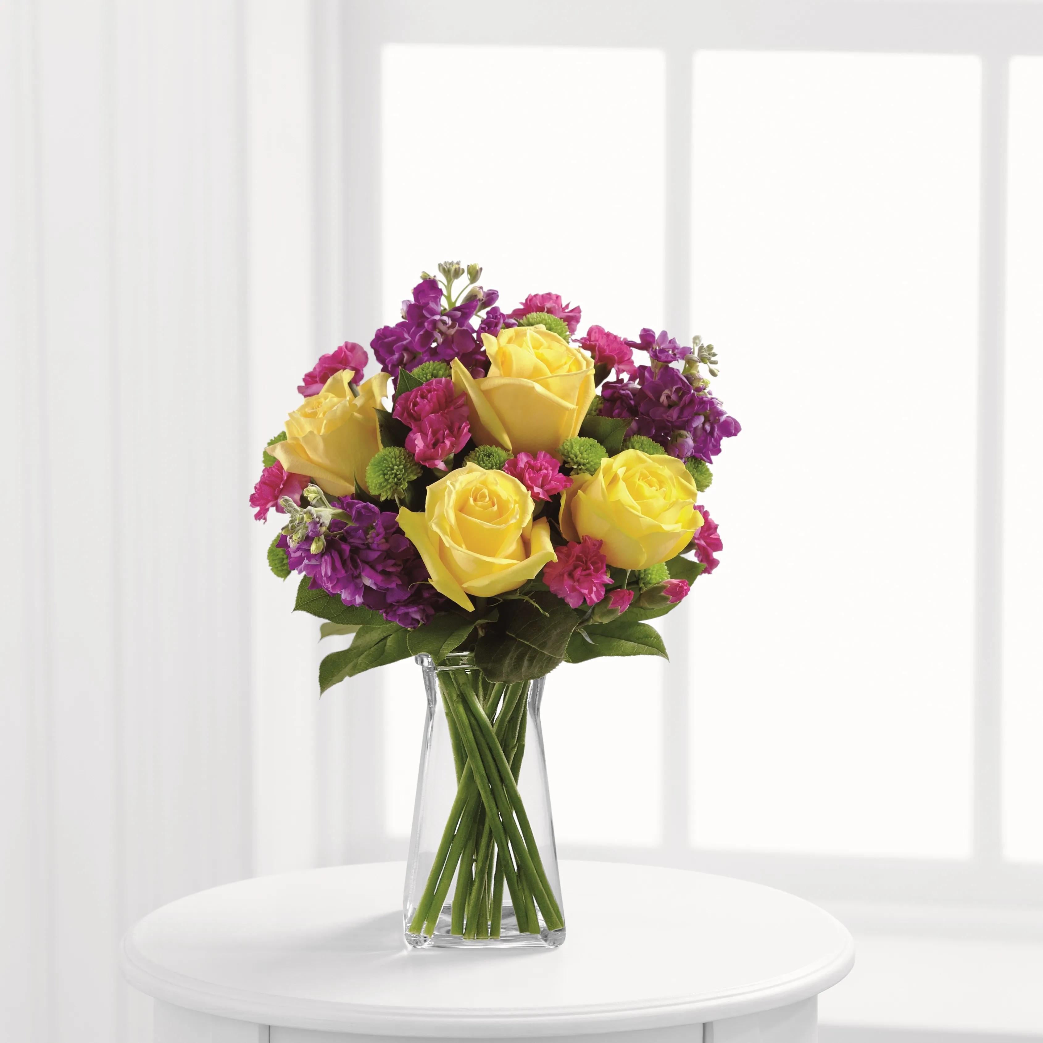 The Happy Times Bouquet by FTD VASE INCLUDED - El Salvador